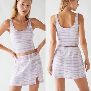 Sold  PacCares Happy Mini Tie-dye Skirt NWT Small